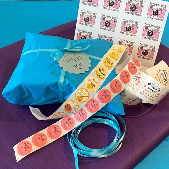 The Blue & Purple Posher's Sales / Gift / Mailing Kit - Picture 13 of 15